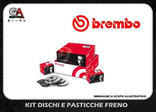 Kit dischi pastiglie freno - +,