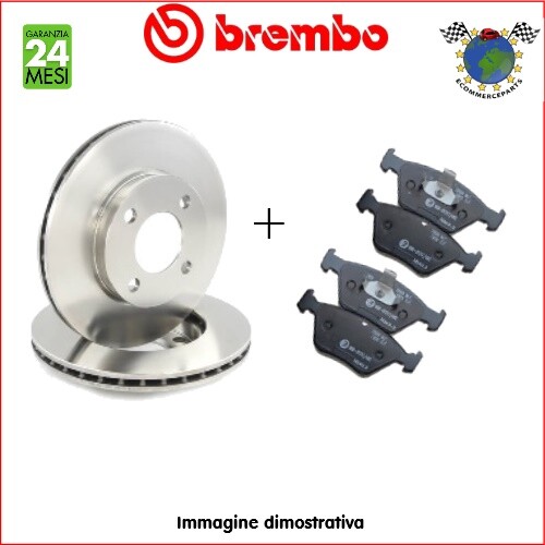Kit dischi pastiglie freno - e,