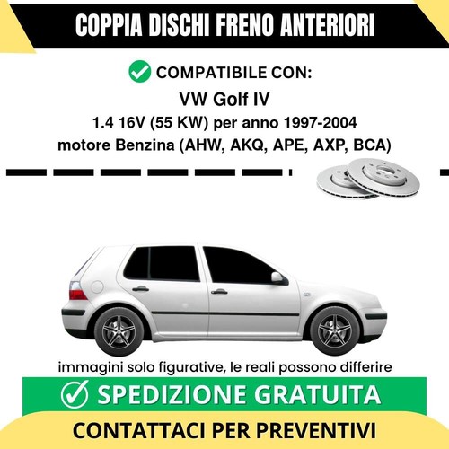 Coppia dischi freno anteriori - freno,